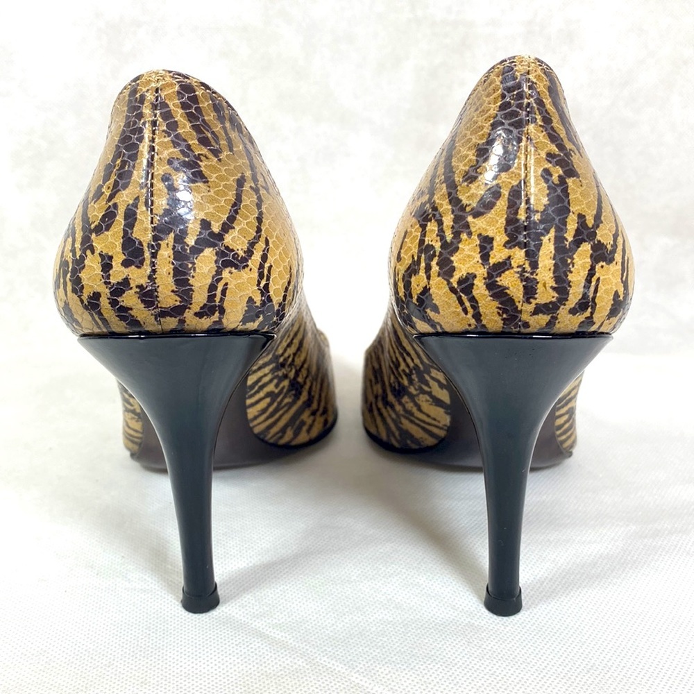 Stuart Weitzman Python Pointed Toe Stiletto Pumps - image 4
